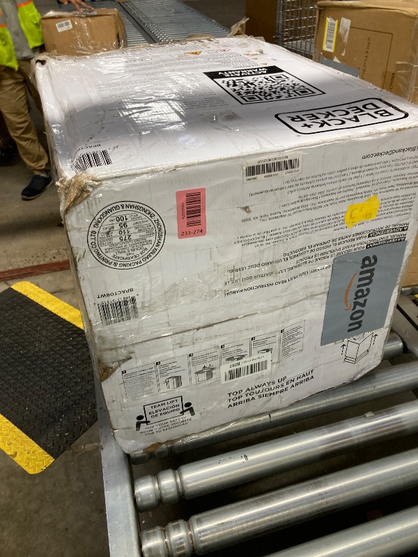Photo 1 of **** PARTS ONLY ****

BLACK+DECKER Portable Air Conditioner, 9,000 BTU, BPACT08WT, White