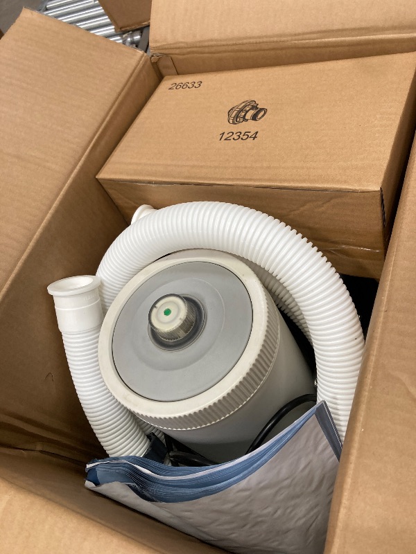 Photo 1 of ***MISSING PARTS***INTEX C2500 Krystal Clear Cartridge Filter Pump for Above Ground Pools: 2500 GPH Pump Flow Rate – Improved Circulation and Filtration – Easy Installation – Improved Water Clarity – Easy-to-Clean