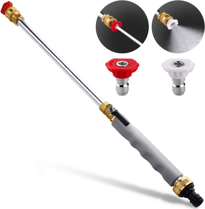 Photo 1 of ***MISSING SPRAY NOZZLE AND ADAPTERS***Belkid 2026 Upgraded Jet Nozzle Power Washer for Garden Hose
