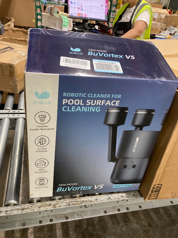 Photo 1 of (2026 Upgrade) BUBLUE F10 Pool Surface Skimmer Robot, Pool Cleaner with App Control,Powerful Suction,5L Filter, Dual Cleaning Modes, AI Navigation,Ideal for In-Ground & Above-Ground Pools,Space Gray