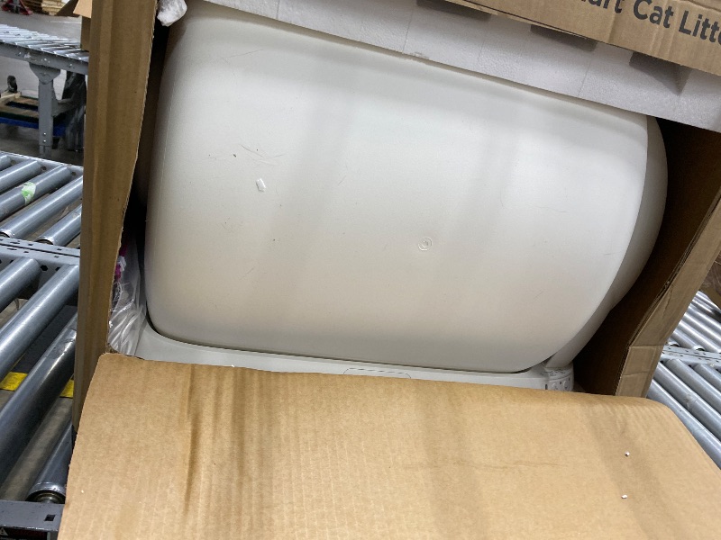 Photo 1 of  Automatic Litter Box, 106L Extra Large Self-Cleaning Cat Litter Box for Multiple Cats, Smart App Control, Odor-Control System, Anti-Pinch Safety Design, Includes Waste Bags and Deodorizer Blocks