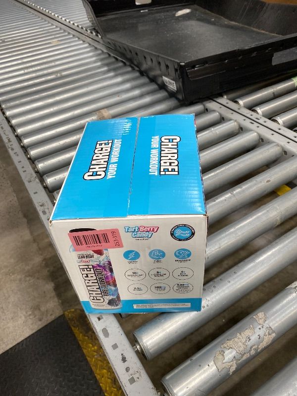Photo 1 of ***BB 08/2027***LABRADA Charge Pre Workout Tart Berry Candy RTD Drink – Pump, Energy, Endurance Formula with 10g Glycerol, 6g L-Citrulline Malate, 4g Beta Alanine, 300mg Caffeine, + Complete Hydration Support, 12 Serving