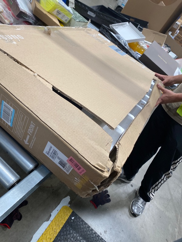 Photo 1 of ******* NO REFUND***** NO RETURN********  Samsung 43-Inch Class The Frame LS03F 4K QLED Smart TV (2025 Model) Slim Fit Wall Mount, Modern Frame Design, NQ4 AI Gen2 Processor, Art Mode, Artful Picture Quality, Samsung Vision AI, Alexa Built-in