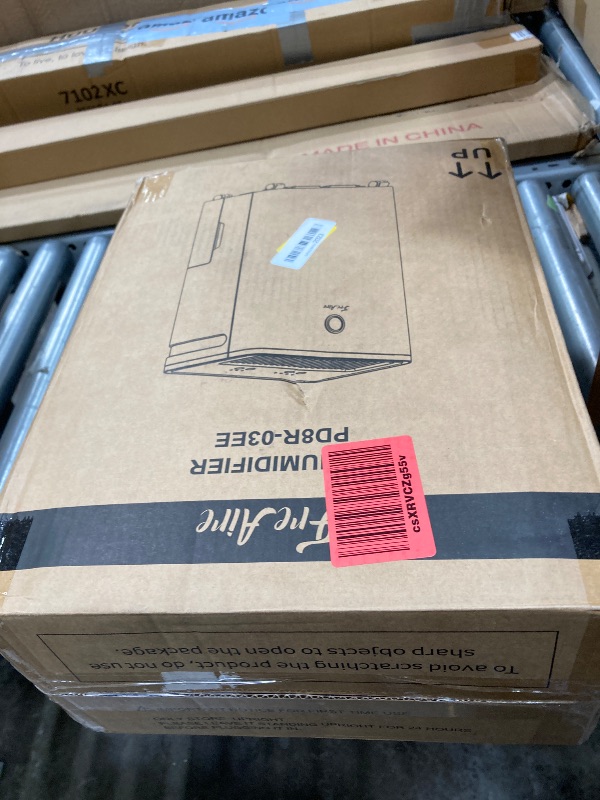 View 2 of ***This is a used item; it powers on and then shuts off. It is unknown if it works 100%. No returns.****** 2500Sq.Ft Dehumidifier,34Pint Dehumidifiers for Home, Quiet Dehumidifier for Basement, Bedroom, Bathroom,6.56FT Drain Hose, 0.66Gal Water Tank, 3-Co
