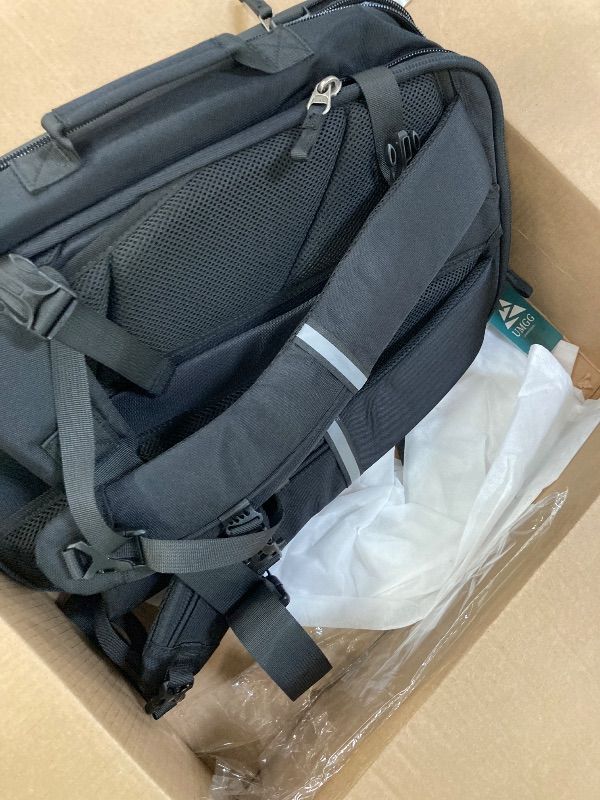 Photo 1 of ***MISSING PUMP AND ACCESSORIES****UTIAMIAOGONGO Vacuum Travel Backpack 60L with Air Pump Vacuum Water Resistant Air Compression System Carry On Suitcase Luggage with Rain Cover Black