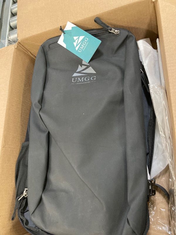Photo 1 of ***MISSING PUMP AND ACCESSORIES****UTIAMIAOGONGO Vacuum Travel Backpack 60L with Air Pump Vacuum Water Resistant Air Compression System Carry On Suitcase Luggage with Rain Cover Black