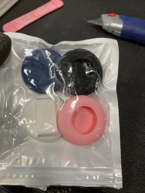 Photo 1 of [4 Pack] Princess Ocean Medallion Watch Adapters - Silicone Cruise Accessories Holder for Carnival Ocean Medallion (2024, 2025, 2026), Fits Watch Wristbands - Black, White, Pink, Dark Blue