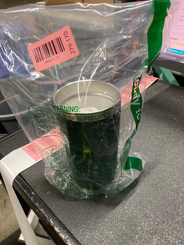 Photo 1 of ***It does not have a lid.
DOMICARE 20oz Stainless Steel Tumbler Bulk with Lid, Double Wall Vacuum Insulated Travel Mug, Powder Coated Coffee Cup, Powder Black, 1 Pack