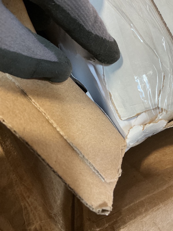 Photo 1 of **minor fold/bend damage**Amazon Basics 30% Recycled Multipurpose Copy & Print Paper, 8.5 x 14 in, 20 lb Weight, 92 Bright, White, 5000 Sheets (10 Reams)