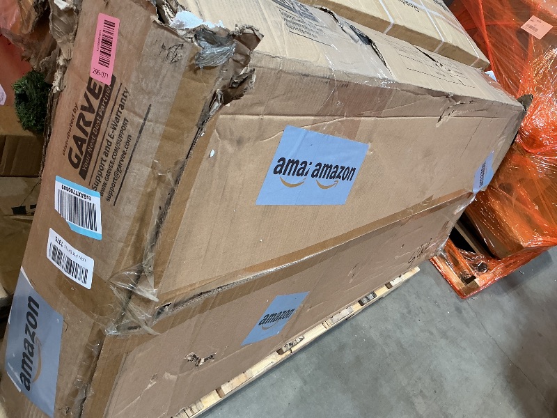 Photo 1 of ** major scrape damage on corners.** 4-Tiers Storage Shelves 73" H Heavy Duty Metal Shelving with Wheels, 2640LBS Load Wire Shelving Rack Garage Shelves for Pantry Kitchen Industrial Warehouse Office, 59" W x 23.9" D