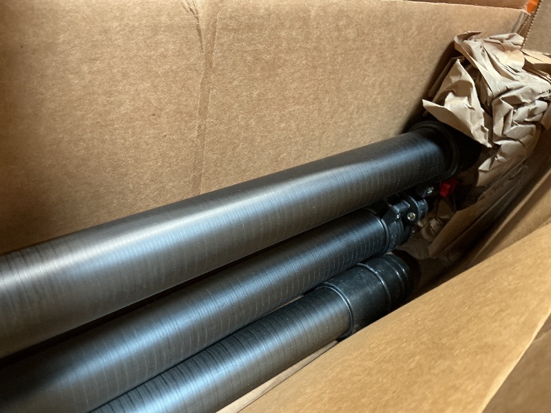 Photo 1 of **3 long hoses only**Cen-Tec Systems 35 Ft. High Reach Vacuum Attachment Kit with 3 Carbon Fiber Poles and Storage Straps Black