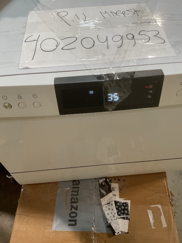 Photo 1 of ** scrapes/dirt**COMFEE’ Portable Mini Dishwasher, Energy Star, Countertop, 6 Place Settings, with 8 Washing Programs, Speed, Baby-Care, ECO& Glass, Dish Washer for Dorm, RV& Apartment, White