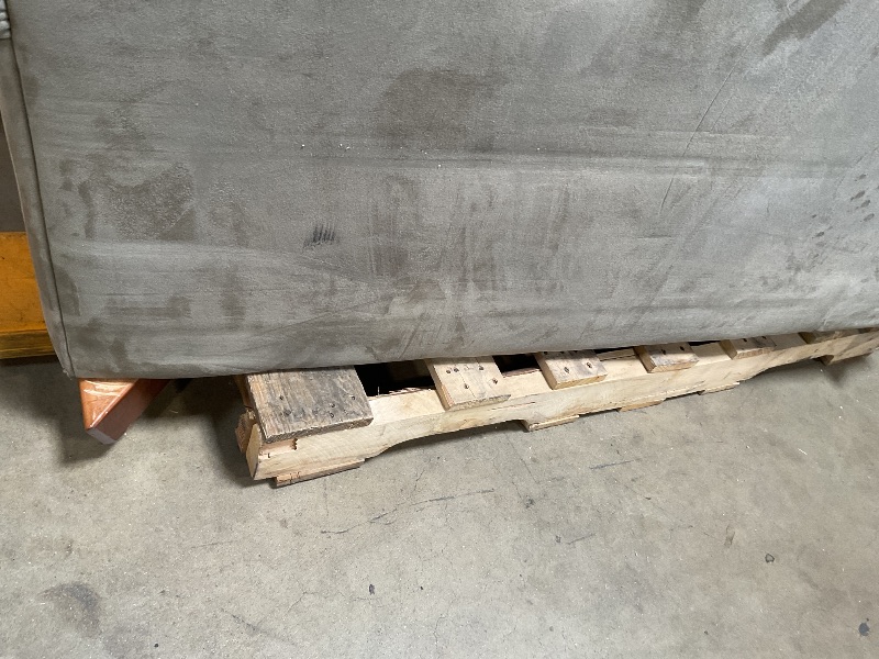 Photo 1 of ** dirt/scrapes/tear. Legs are loose.** KHAKI LOVESEAT
