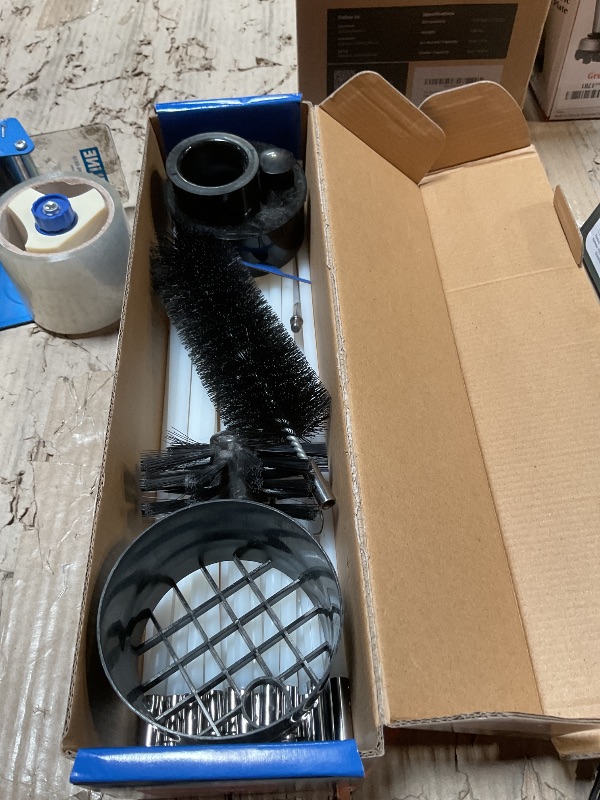 Photo 1 of ***used***Bluesea 7 Pieces 30 Feet Dryer Vent Cleaner Kit, Reinforced Nylon Dryer Vent Cleaning Kit, Durable Dryer Vent Brush Vacuum Attachment with Flexible Lint Trap Brush, Vacuum & Dryer Adapters