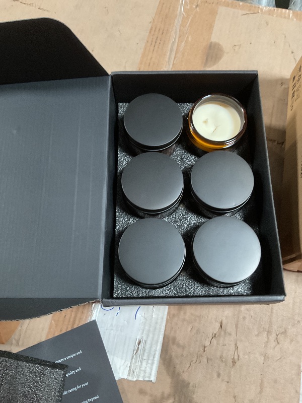 Photo 1 of ***DAMAGED/MISSING WICKS*** 6 Pack Scented Candles Set, 42oz 300 Hour Long Lasting Candle, Soy Candles for Home Scented, Scents of Coconut Vanilla/Pineapple Cocktail/Sicilian Lemon/Pink Sands/Bahama Breeze/Vanilla Ice Cream