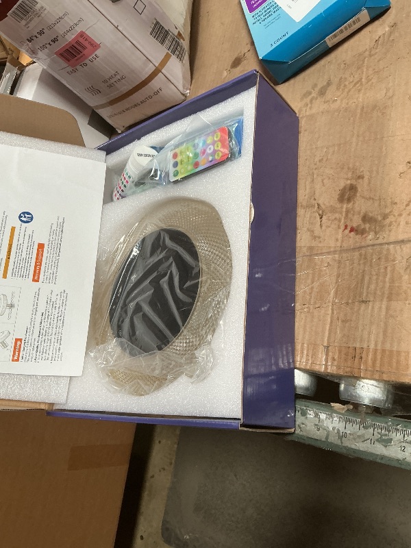 Photo 1 of **FOR PARTS ONLY/ NON-FUNCTIONAL*** Solar Pool Ionizer Floating Lights: Copper Ionizer with LED Solar Powered Outdoor Waterproof Lighting RGB Color Changing Light with Remote Control for Above Ground Inground Swimming Pool Party Spa