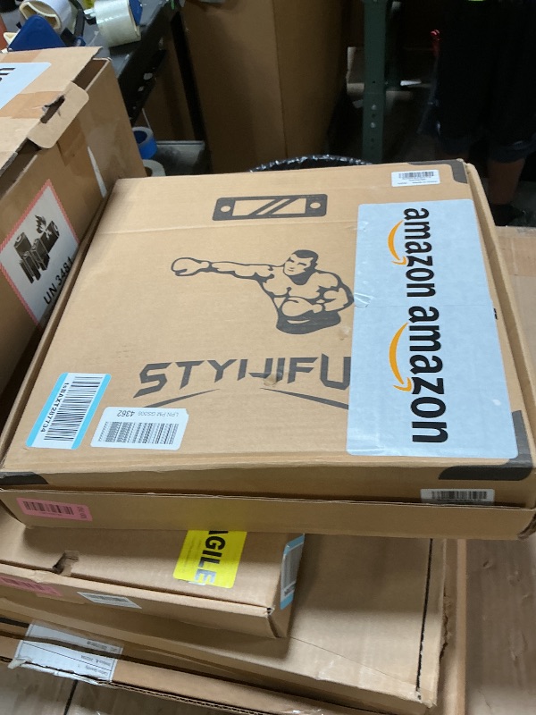 Photo 1 of ***SCREEN BROKEN*** 
STYIJIFU Punch Force Tester, Upgrade Version Wall Boxing Punching Pad, Automated Screen System Wall Punching Pad for Athletes and Beginners, No Brilling, Easy to Install.