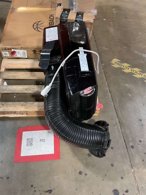 Photo 1 of **FOR PARTS ONLY/ CORD IS MELTED IN 1 SPOT/ NON-FUNCTIONAL*** Midea Duo 14,000 BTU (12,000 BTU SACC) High Efficiency Inverter, Ultra Quiet Portable Air Conditioner, Cools up to 550 Sq.Ft., Works with Alexa/Google Assistant, Includes Remote & Window Kit, 2