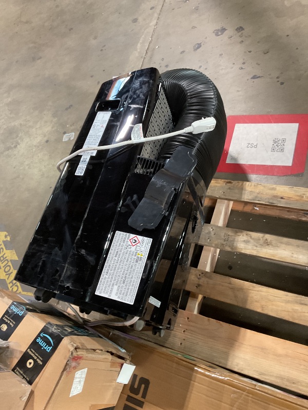 Photo 1 of **FOR PARTS ONLY/ CORD IS MELTED IN 1 SPOT/ NON-FUNCTIONAL*** Midea Duo 14,000 BTU (12,000 BTU SACC) High Efficiency Inverter, Ultra Quiet Portable Air Conditioner, Cools up to 550 Sq.Ft., Works with Alexa/Google Assistant, Includes Remote & Window Kit, 2