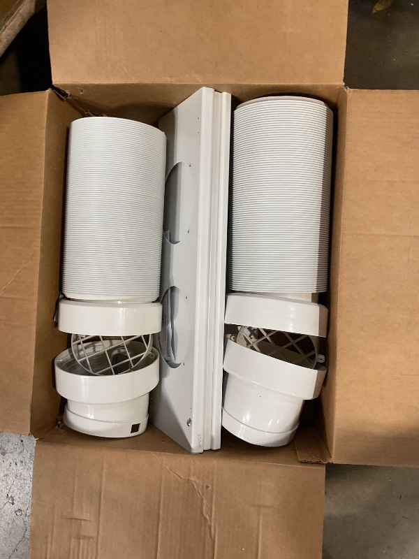 Photo 1 of ***FOR PARTS ONLY/ DOESN'T COOL*** Whynter Portable Air Conditioner 14,000 BTU with Dual Hose Dehumidifier & Cooling Fan for 500 Sq Ft Rooms, Includes AC Unit Window Kit, ARC-14S (9,500 SACC)