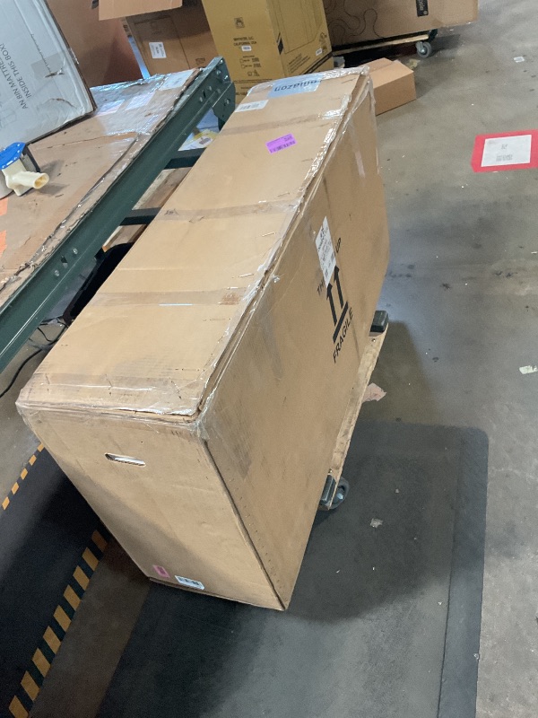 Photo 1 of ****FOR PARTS ONLY/ HAS MAJOR STRUCTUAL CRACK ***** Design House Cultured Marble Vanity Top, 49 in W x 19 in D, Integrated 4 in Centerset Oval Sink & Backsplash, Ivory Swirl, 586305