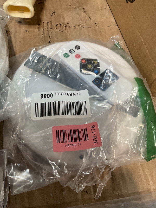 Photo 1 of ***USED*** Rodalims Rechargeable Ceiling Light No Wiring - Motion Sensor Night Light Indoor with Remote, Battery Operated Led Lights for Bedroom Hallway, Living Room, Bathroom, Home & Kitchen Decor Lighting (2)