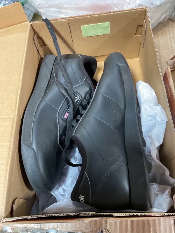 Photo 1 of ***RUN 2 SIZES SMALL/ TAG SAYS 81/2 BUT FITS AS SIZE 6*** Reebok Princess Sneakers for Women, Comfortable Walking or Tennis Womens Shoes, Us-Black, 8.5