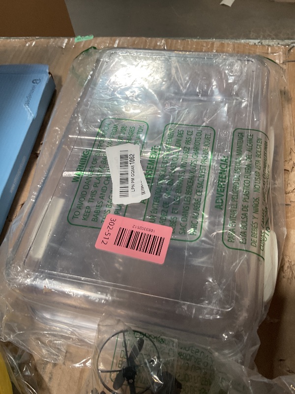 Photo 1 of ***MISSING LITTLE CONTAINERS*** 
Snackle Box Container, 304 Stainless Steel Snack Containers, Snacklebox, Divided Serving Tray with Lid and Handle, Portable Snack Tray for Beach, Road Trip, Picnic, Boat Days, Ball Games and Pool