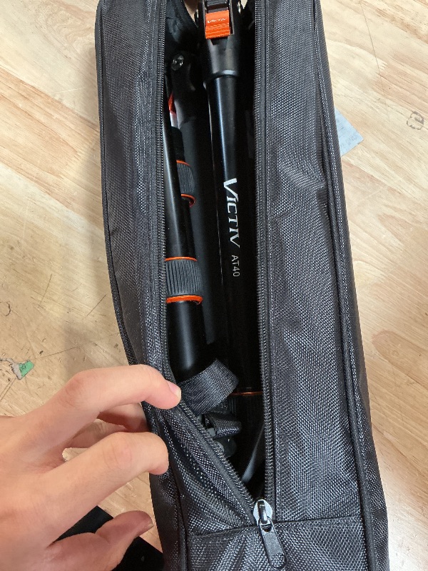Photo 1 of ***FOR PARTS ONLY/ ASSEMBLY PIECE THAT HOLDS MOUNTING BRACKET BROKEN**** Victiv 80" Camera Tripod, Aluminum Heavy Duty Tripod Stand with 360° Ball Head, Camera Tripods & Monopods with Carry Bag, Suitable for Canon Nikon Binoculars Spotting Scope Telescope
