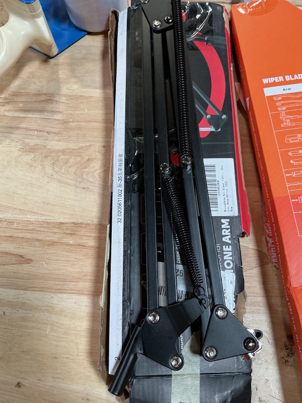 Photo 1 of ***FOR PARTS ONLY/ MISSING ASSEMBLY PIECES***** Microphone Arm Stand, FIFINE Suspension Boom Scissor Mic Stand with Heavy Duty Clamp, 3/8" to 5/8" Adapter, for Voice-over, Gaming, Recording, Studio, Home Office (CS1)
