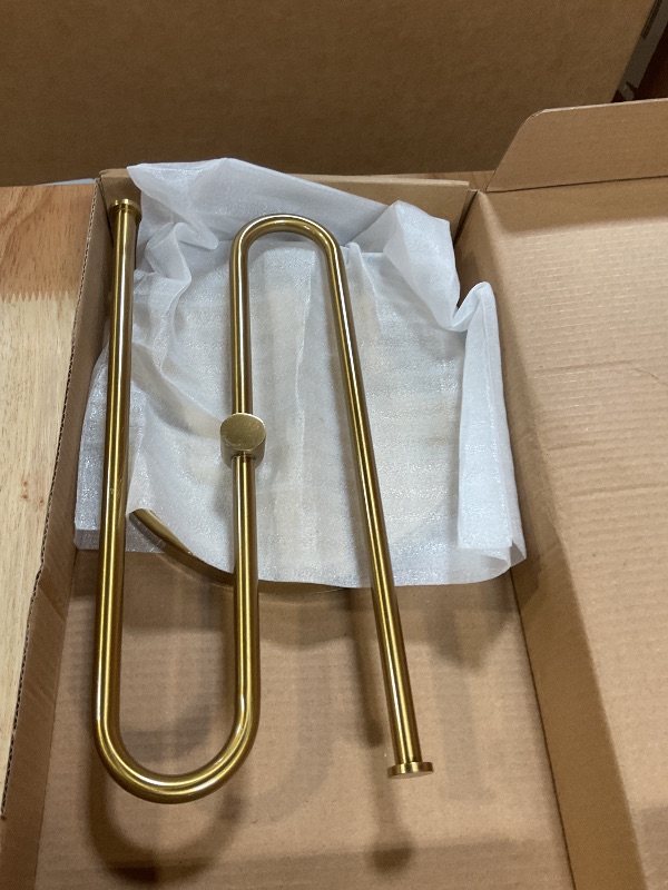 Photo 1 of **FOR PARTS ONLY/ MISSING ASSEMBLY PIECES**** Bethom Bathroom Hand Towel Holder Stand Gold, S-Shape Kitchen Towel Rack