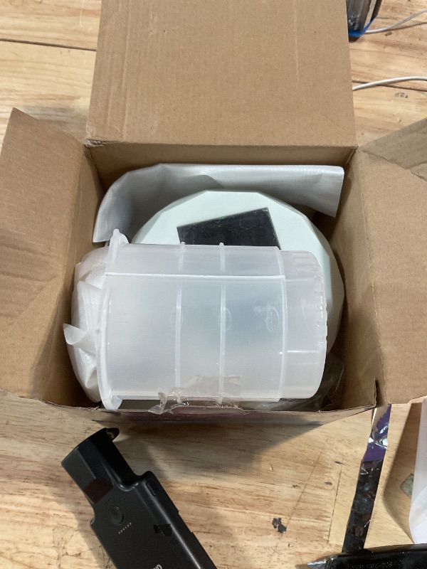 Photo 1 of ***PARTS ONLY***NON FUNCTIONAL***Ketom Solar Pool Chlorine Floater with Thermometer - Remote Control Floating Chlorine Dispenser with RGB Waterproof Pool Light Chlorine Tablet Floater 3 inch for Outdoor Swimming Hot Tub Spa