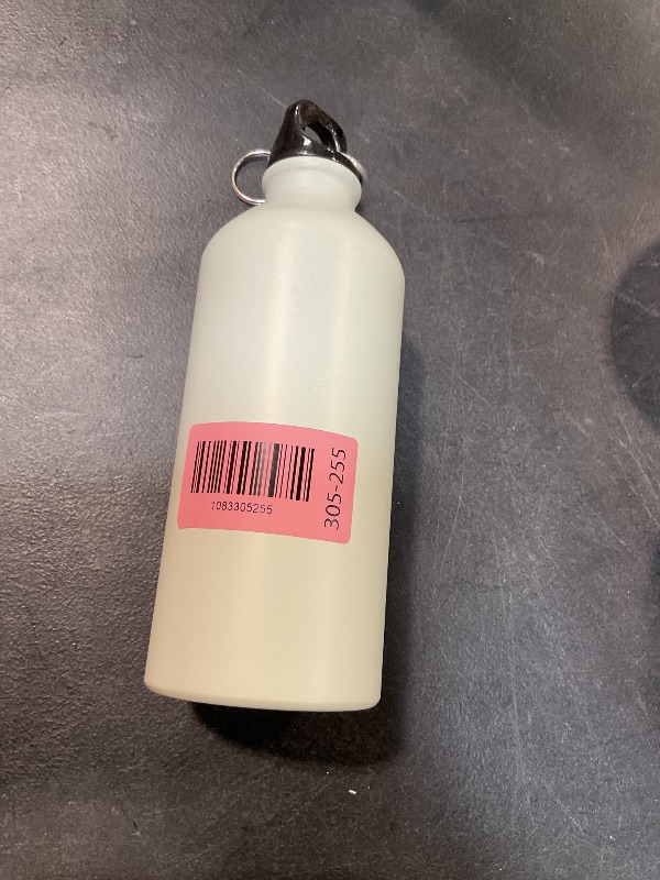 Photo 1 of 1PC Blank Coated 600ml Aluminum Water Bottle Sublimation Heat Press Transfer New