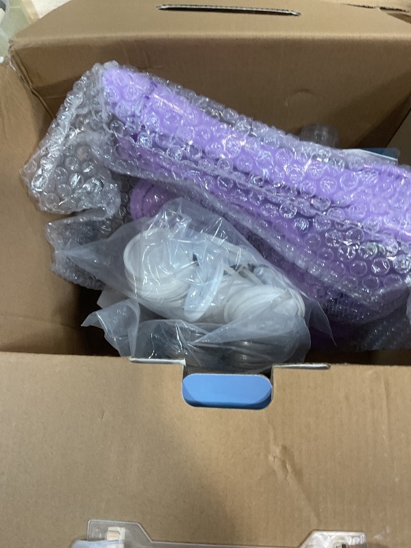 Photo 1 of ****FOR PARTS ONLY/ NON-FUCNTIONAL*** Happizza Button Maker Machine 58mm/2.25in, Pin Maker Machine Kit with 30 Buton Parts, DlY Badge Maker, Purple Button Press Machine, Perfect Beginner Experience Kit, Ideal for School, Parties, Events