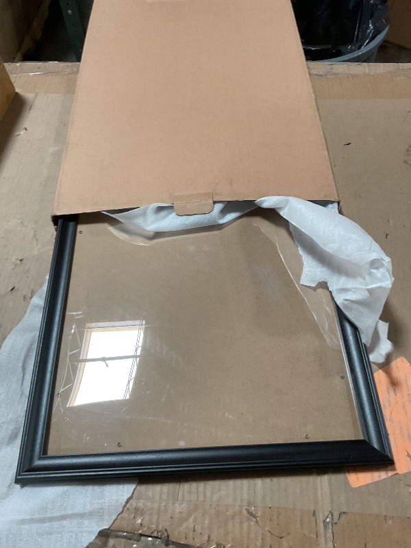 Photo 1 of 15x27 inch Picture Frame Solid Wood Black Panoramic Photo Frame,Suitable for Poster/Painting/Group Photo/Puzzle (A23B1527) ?