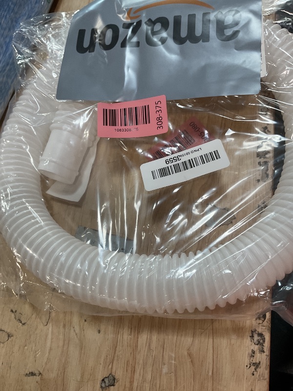 Photo 1 of 1-1/4 Inch x 3ft Replacement Pool Hose for Summer Waves Pool Skimmer, Pool Pump, Pool Filter, Swimming Pool Return Suction Hose (1 pack)