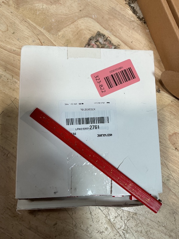 Photo 1 of RONDURE Carpenter Pencils, 25-Pack, Red