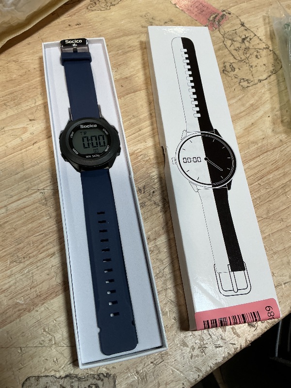 Photo 1 of SOCICO Men's Digital Sports Watch