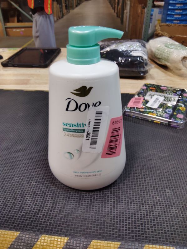 Photo 1 of Dove Sensitive Skin Body Wash, 30.6 oz