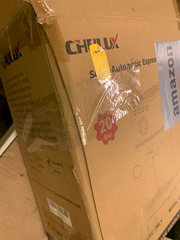 Photo 1 of CHULUX Slim Espresso Machine with Milk Frother for Home Cappuccino, Creamy