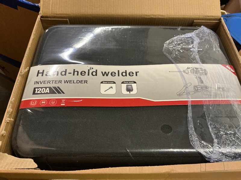Photo 1 of Portable Welding Machine 110V Handheld Arc Welder 3/32"-1/8" Rods, Yellow
