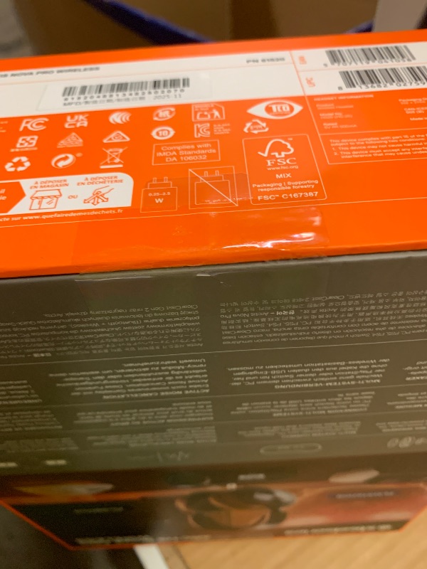 Photo 1 of SteelSeries Arctis Nova Pro Wireless Multi-System Gaming Headset - Premium Hi-Fi Drivers - Active Noise Cancellation - Infinity Power System - ClearCast Gen 2 Mic - PC, PS5, PS4, Switch, Mobile