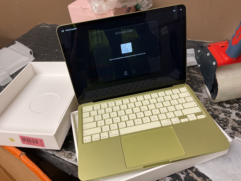 Photo 1 of Apple 2026 MacBook Neo 13-inch Laptop with A18 Pro chip: Built for AI and Apple Intelligence, Liquid Retina Display, 8GB Unified Memory, 512GB SSD Storage, 1080p FaceTime HD Camera, Touch ID; Citrus