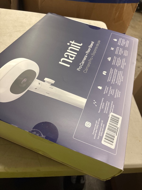 Photo 1 of Nanit Smart Baby Video Monitor - Camera & Floor Stand - 1080p Wi-Fi Camera