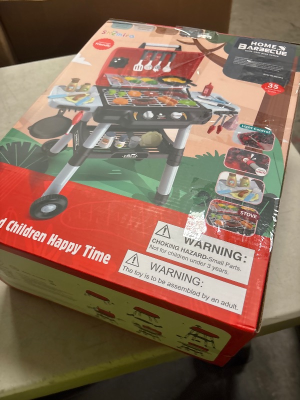 View 2 of Shemira Kids BBQ Grill Playset