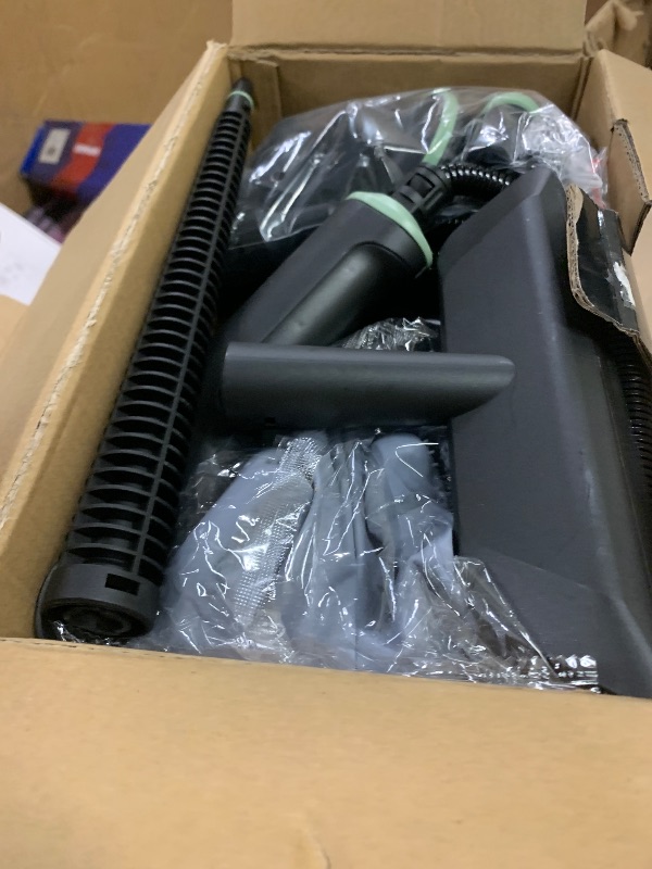 Photo 1 of Steam Cleaner, Portable Steamer for Cleaning with 16pcs Accessories, 6-Level Adjustable and 15s Heat-Up, Handheld Steam Cleaner for Home, Tile, Dirt, Grout, Grease, Car Detailing