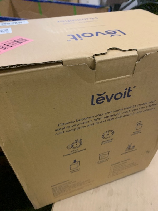 Photo 1 of Levoit Humidifiers for Bedroom, Smart Warm and Cool Mist, Symptom Relief