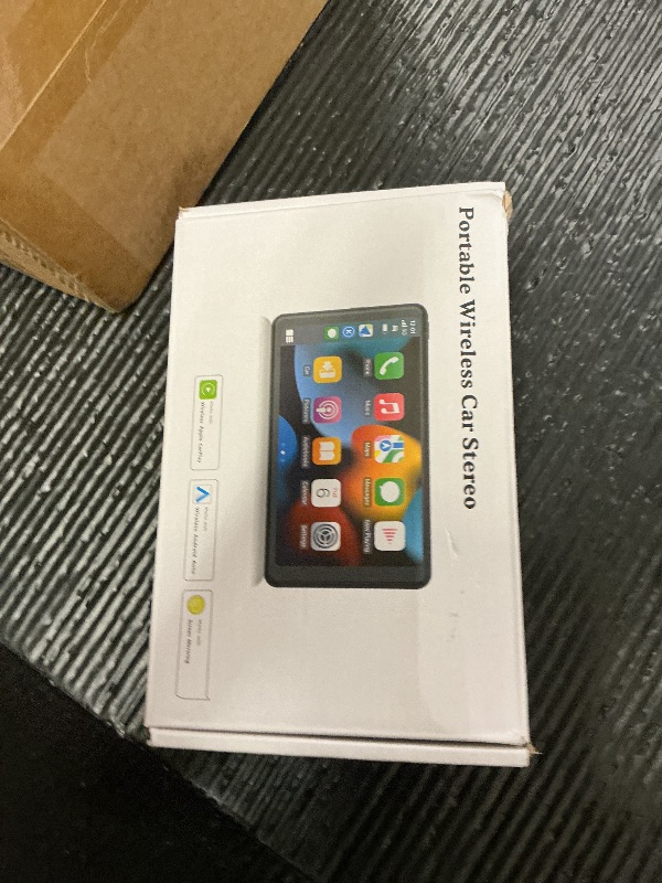 Photo 1 of 2026 Enhanced Carplay Screen for Car - 7" HD Portable Carplay & Android Auto with Bluetooth, HD Backup Camera, GPS Navigation, Siri, FM Radio, AUX, and Mirror Link – Compatible with All Vehicles