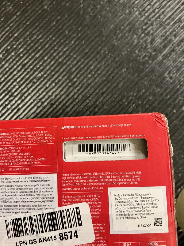 Photo 1 of Nintendo Switch 2 System