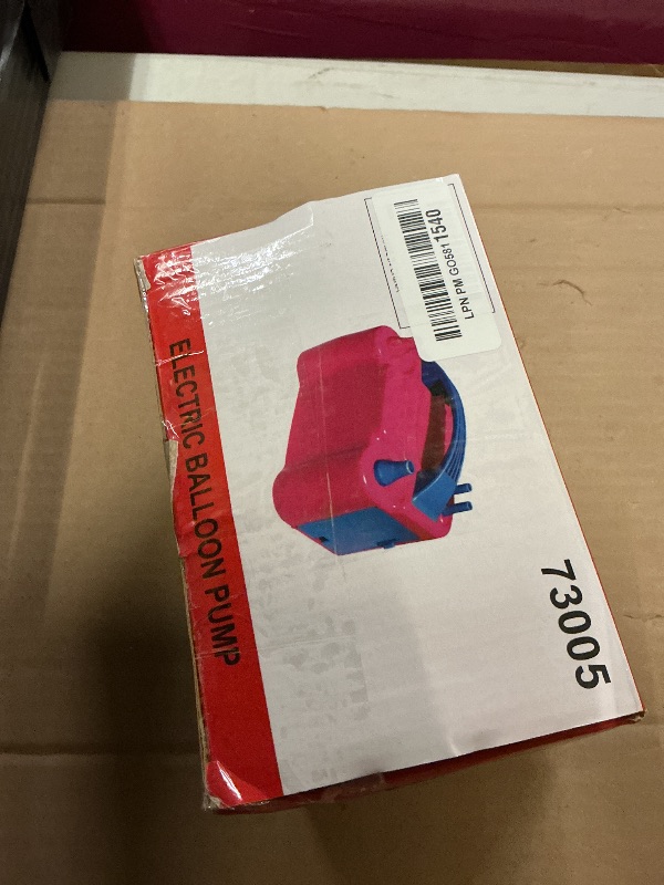 Photo 1 of IDAODAN Electric Balloon Pump, Portable Electric Balloon Blower Machine Inflator Air Pump for Party Decorations